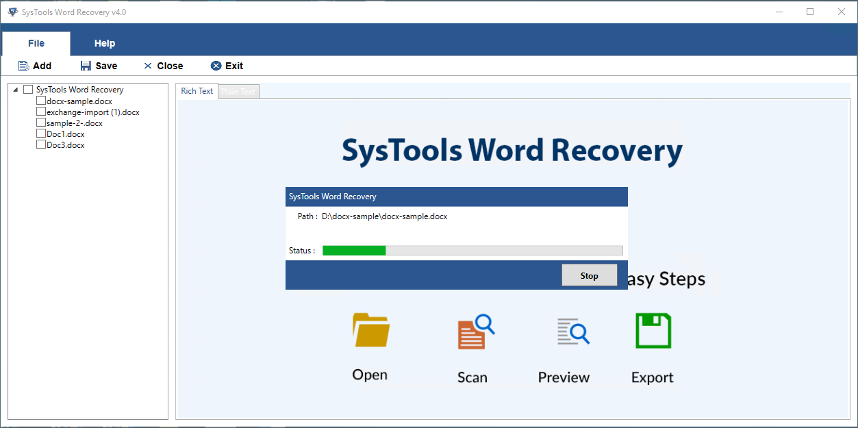 Starus Word Recovery 4.6 instal the new for apple
